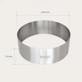 200mm Food Stacker Cake Ring