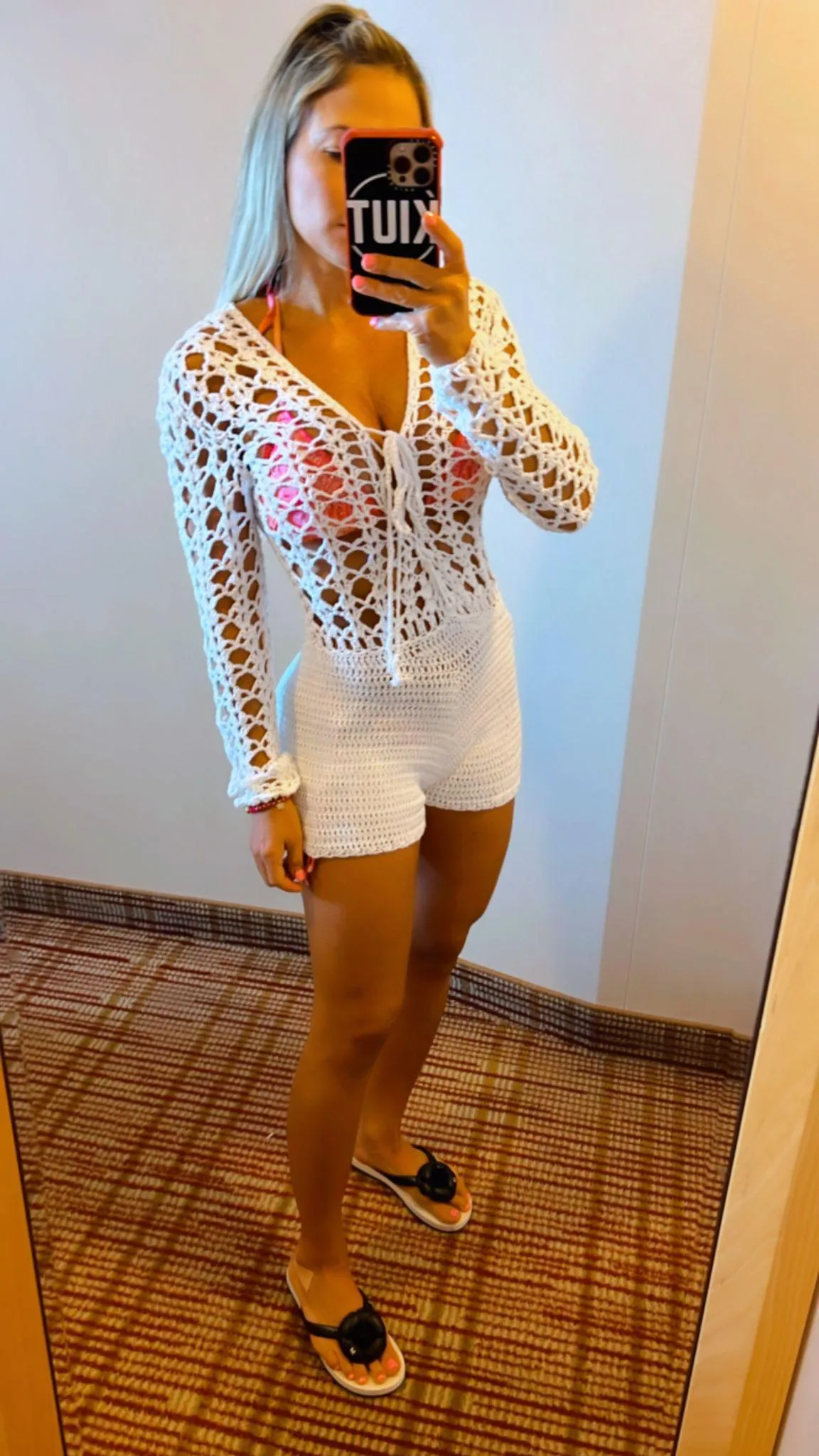 3935 Fabric beach romper