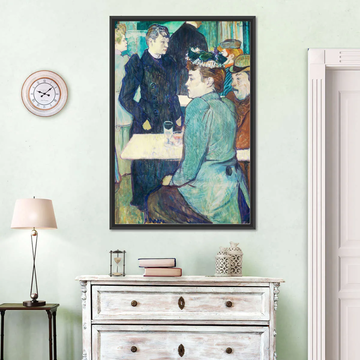 A Corner Of The Moulin De La Galette Wall Art