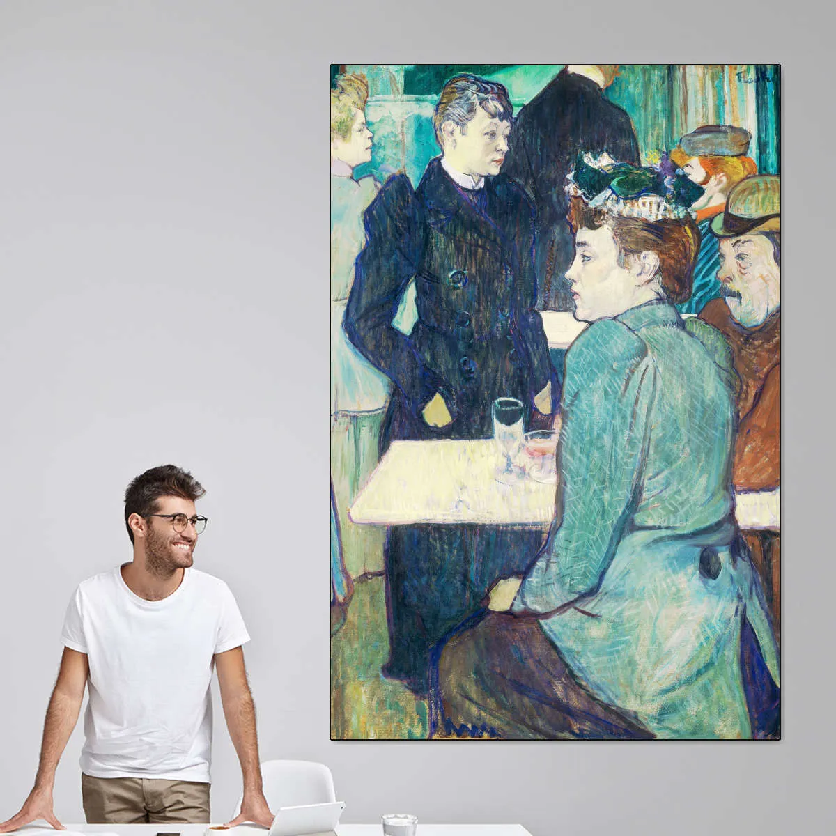 A Corner Of The Moulin De La Galette Wall Art