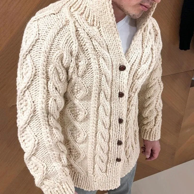 Adam - Men’s Sweater Coat Autumn Winter Fashion Knitwear MK17508