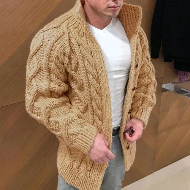 Adam - Men’s Sweater Coat Autumn Winter Fashion Knitwear MK17508