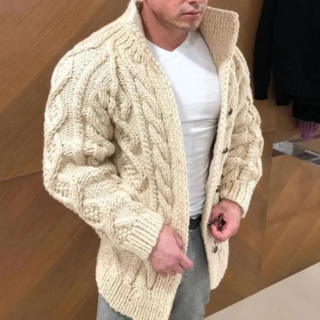 Adam - Men’s Sweater Coat Autumn Winter Fashion Knitwear MK17508