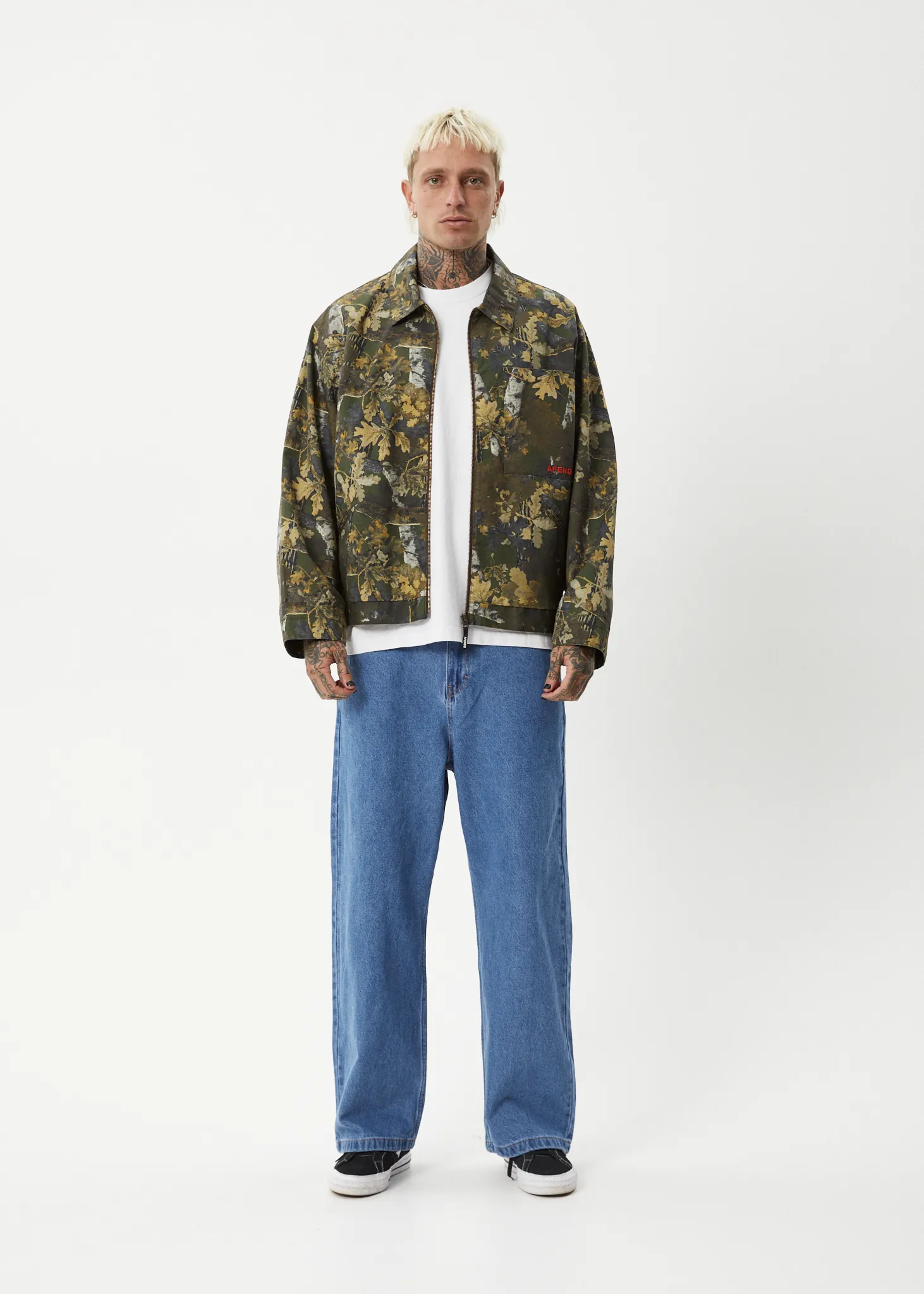 AFENDS Mens Oracle Find Me - Workwear Jacket - Find Me