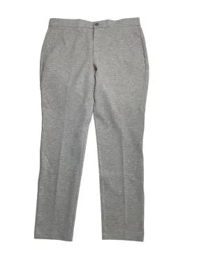 Alfani Men's Modern Fit Heathered Knit Suit Dress Pants Light Grey 34 x 32