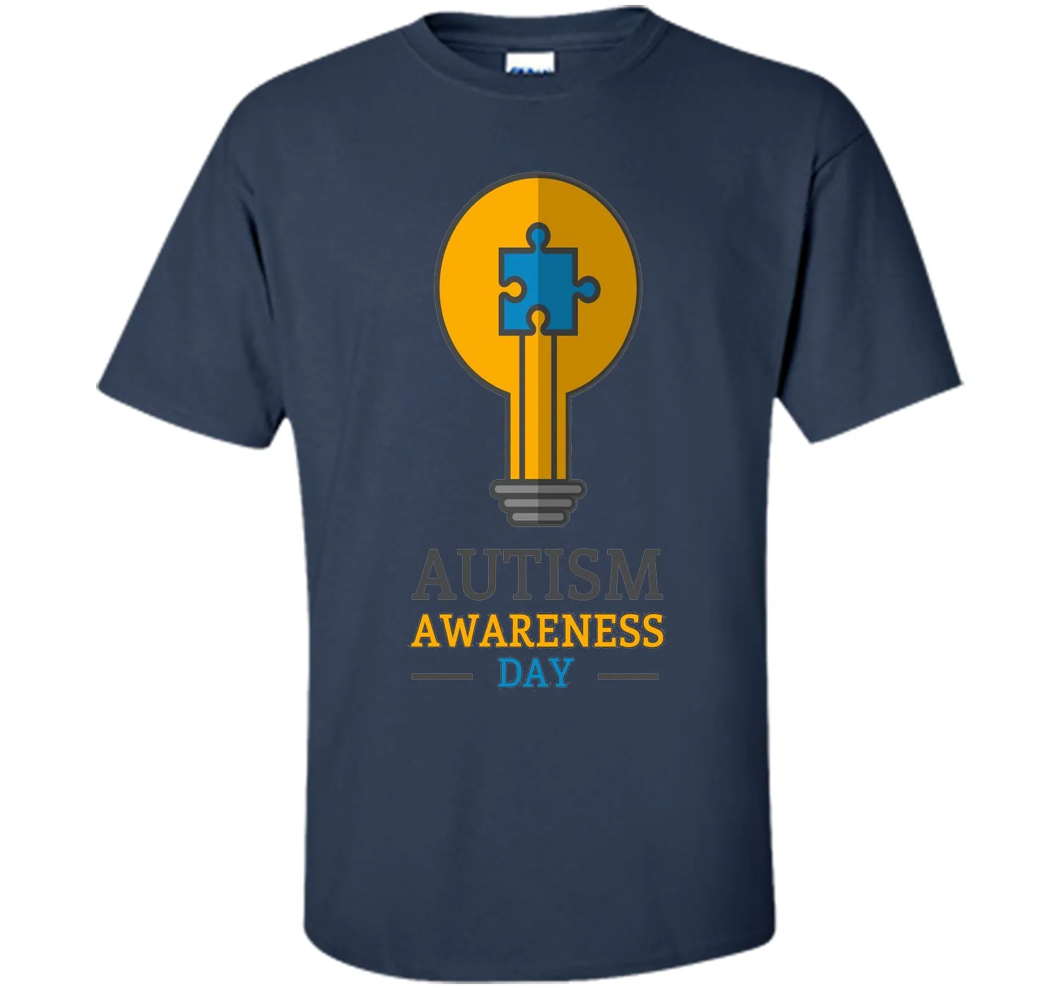 Autism Awareness Day Light It Up Blue T-Shirt