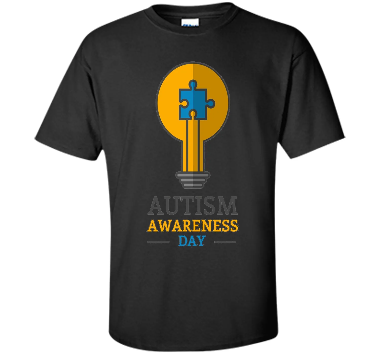 Autism Awareness Day Light It Up Blue T-Shirt