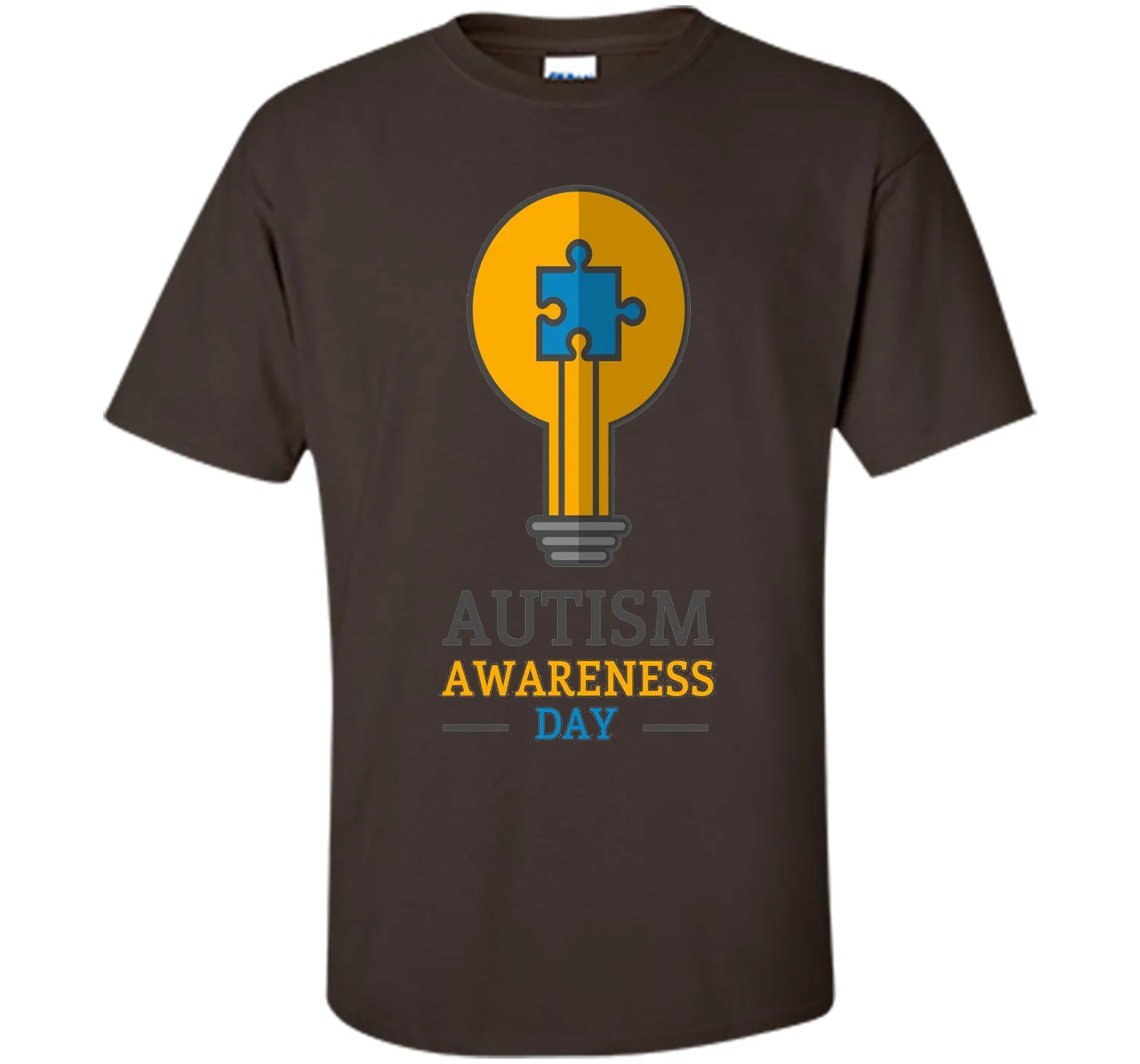 Autism Awareness Day Light It Up Blue T-Shirt