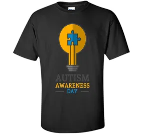 Autism Awareness Day Light It Up Blue T-Shirt