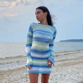 Betty  Backless Knitted Dress