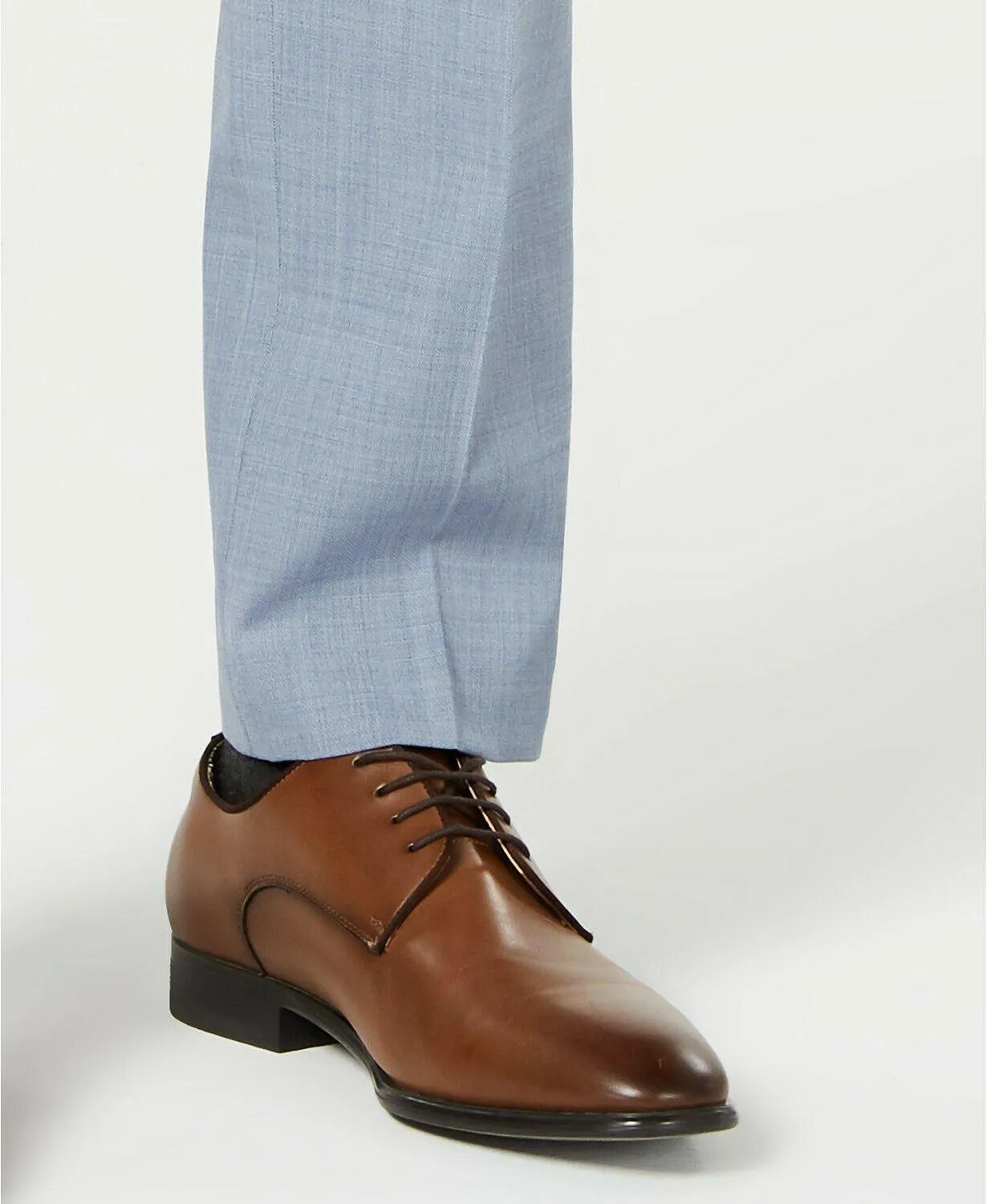 Calvin Klein Mens Slim fit Dress Pants 33 / 30 Blue Stretch