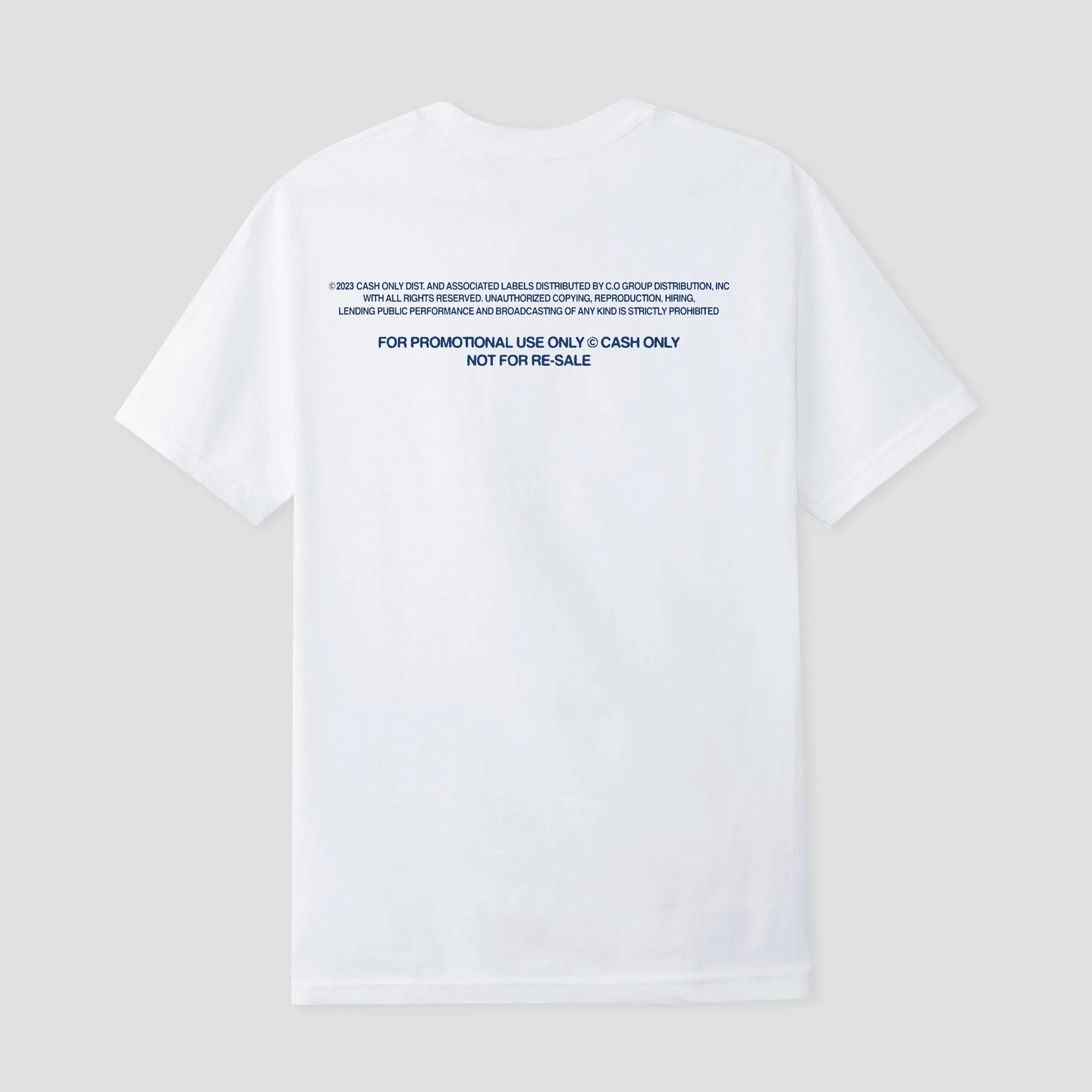 Cash Only Records T-Shirt White