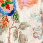 Cleo Embroidered Scarf/Wrap - Pink Multi