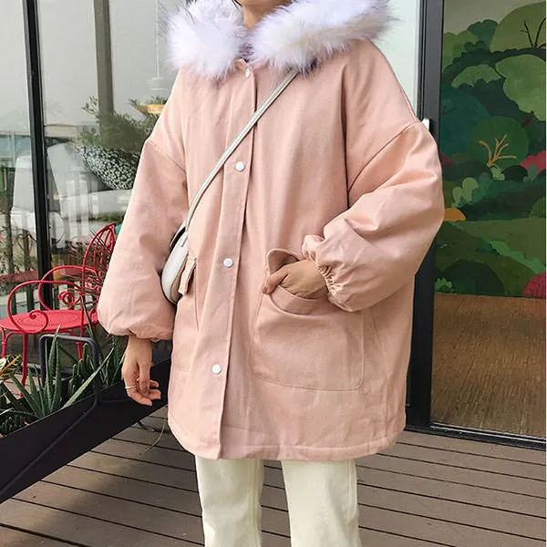 Cotton Candy Parka Coat