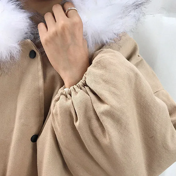 Cotton Candy Parka Coat