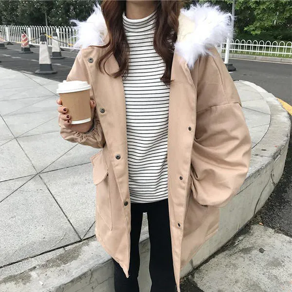 Cotton Candy Parka Coat