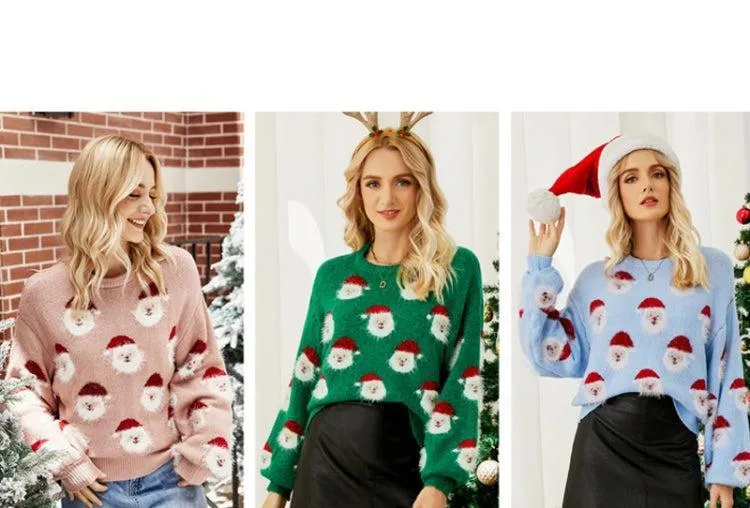 Cozy Knit Pullover Sweater for Ladies – Autumn & Winter Fashion