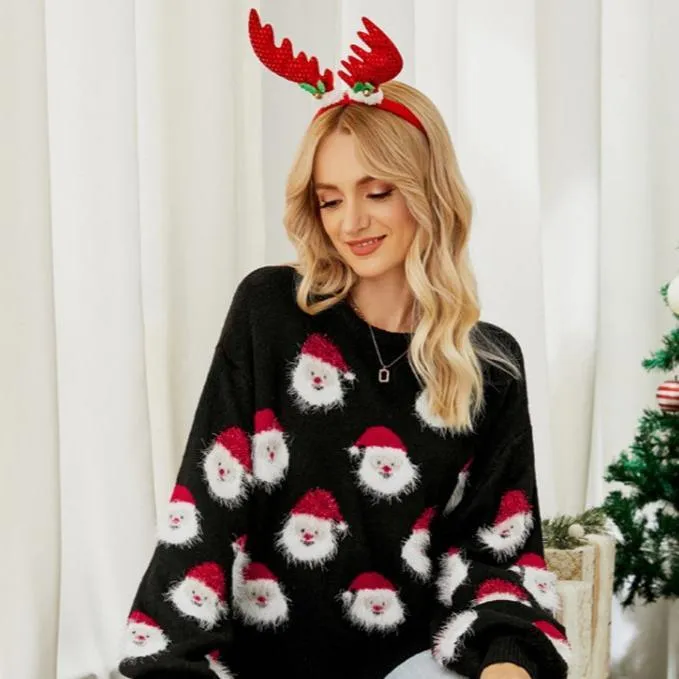 Cozy Knit Pullover Sweater for Ladies – Autumn & Winter Fashion