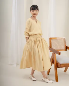 Daichi Organic Wrinkle Cotton Skirt