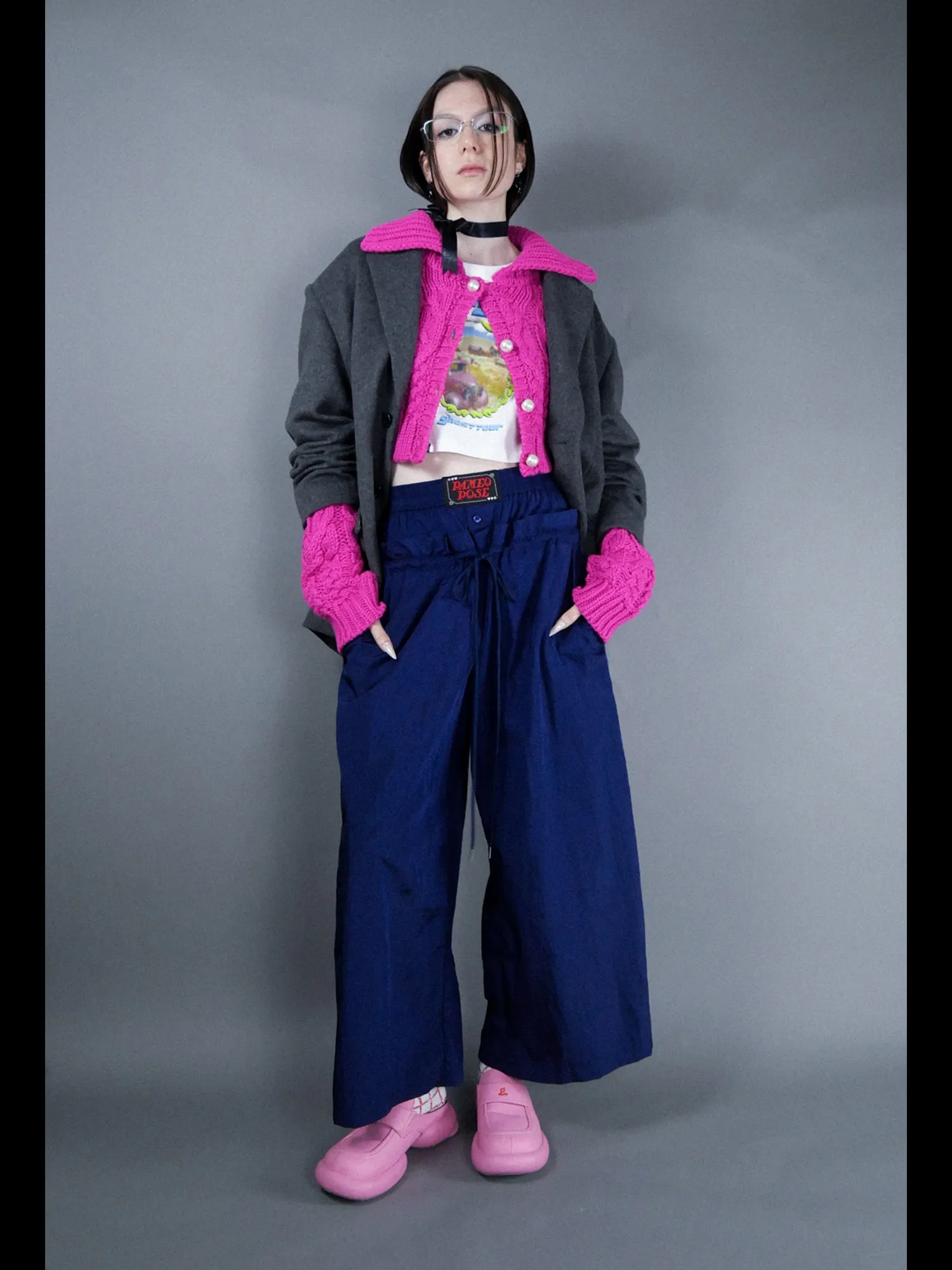 Double Layer Nylon Trousers