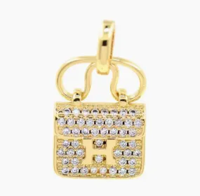 DSO Glitzy Handbag Charm