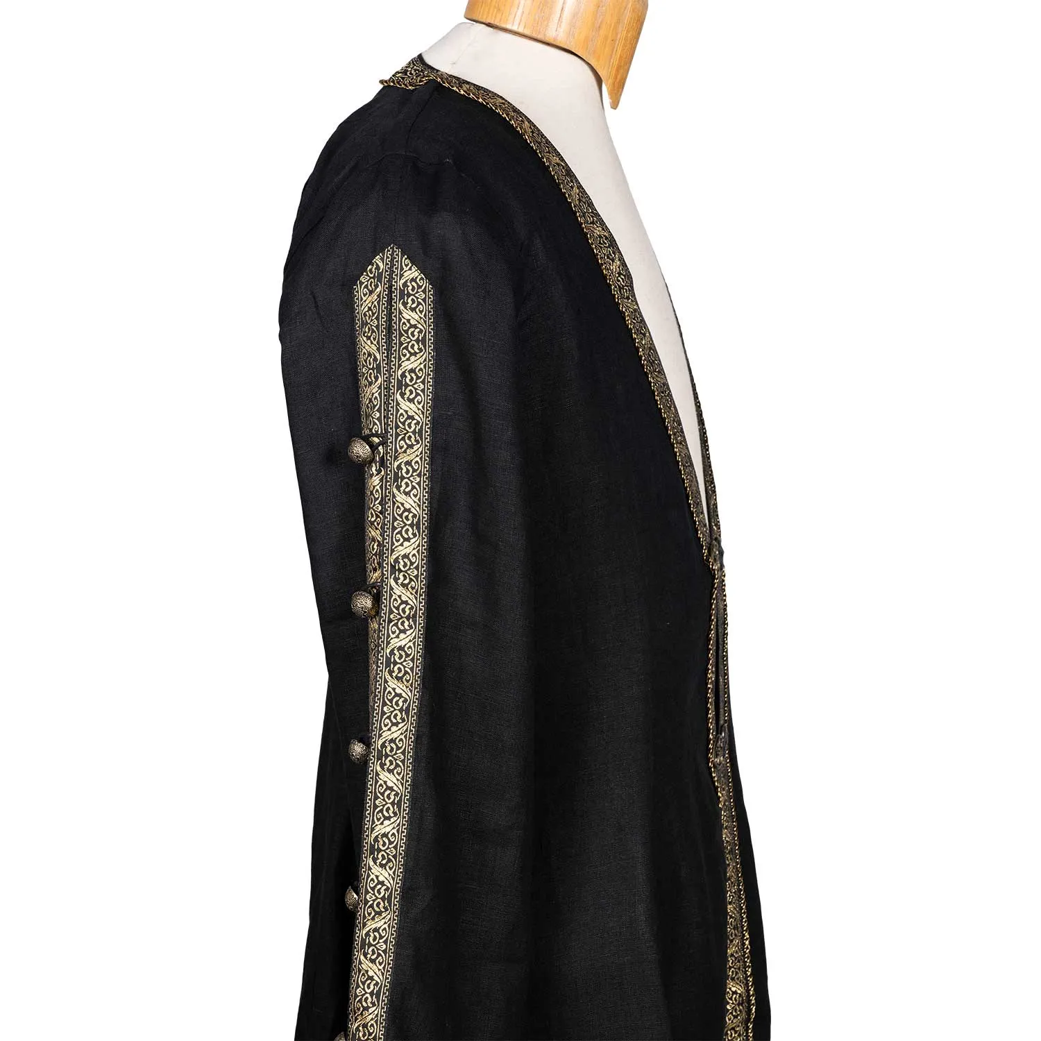 Eastern Europe Linen Overcoat