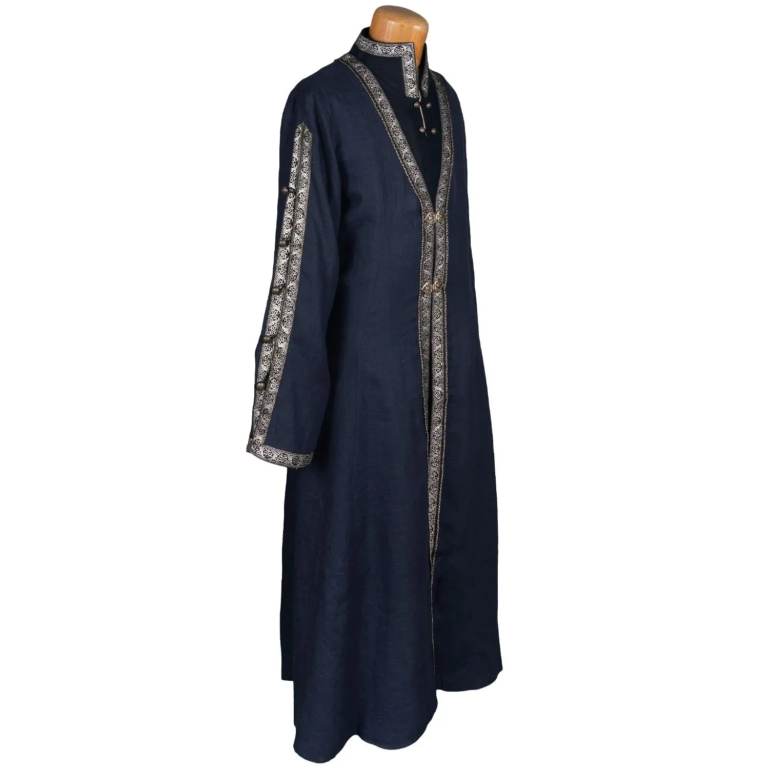Eastern Europe Linen Overcoat