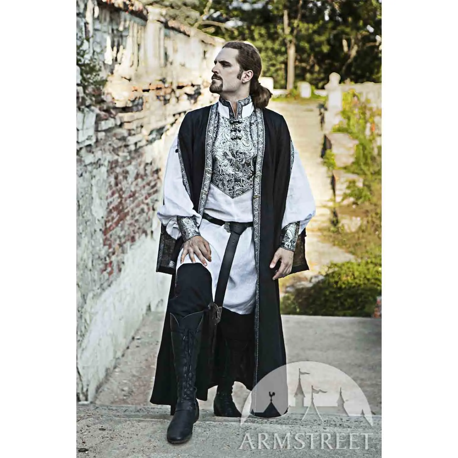 Eastern Europe Linen Overcoat