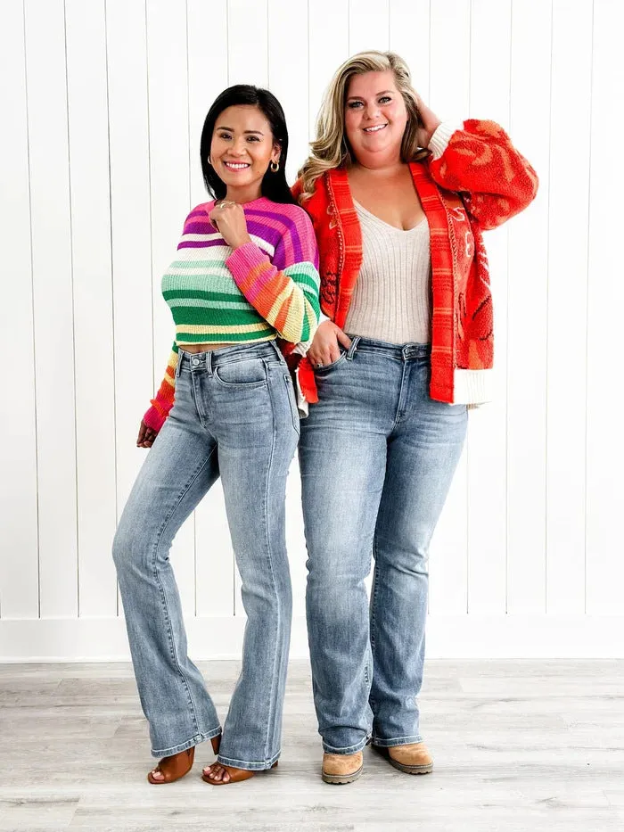 Fashion Plus Size Stretchy Slim-fit Jeans