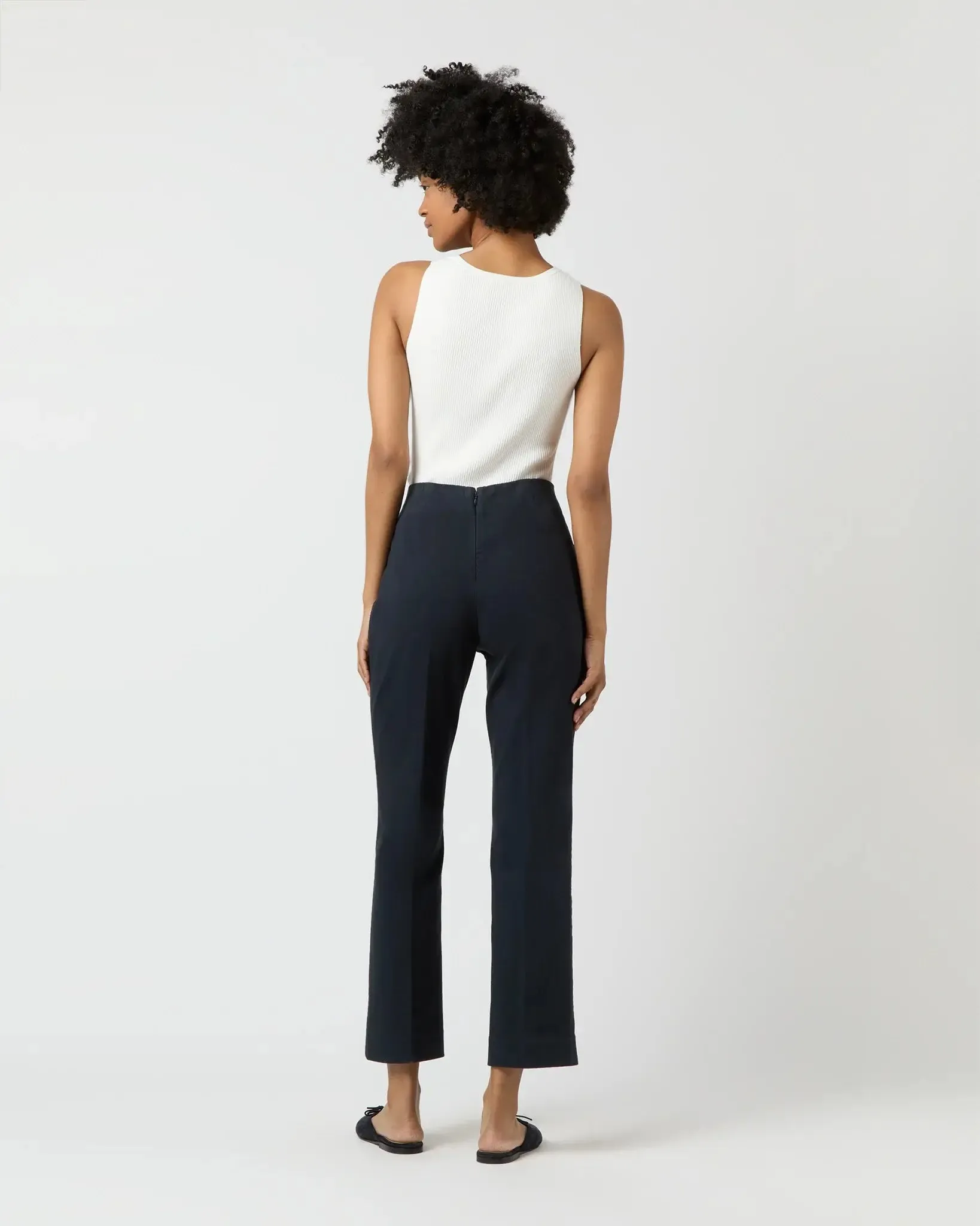 FAYETTE FLARE CROPPED PANT