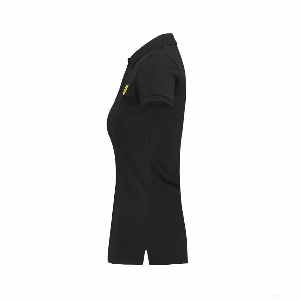 Ferrari Womens Polo, Classic, Black, 2018