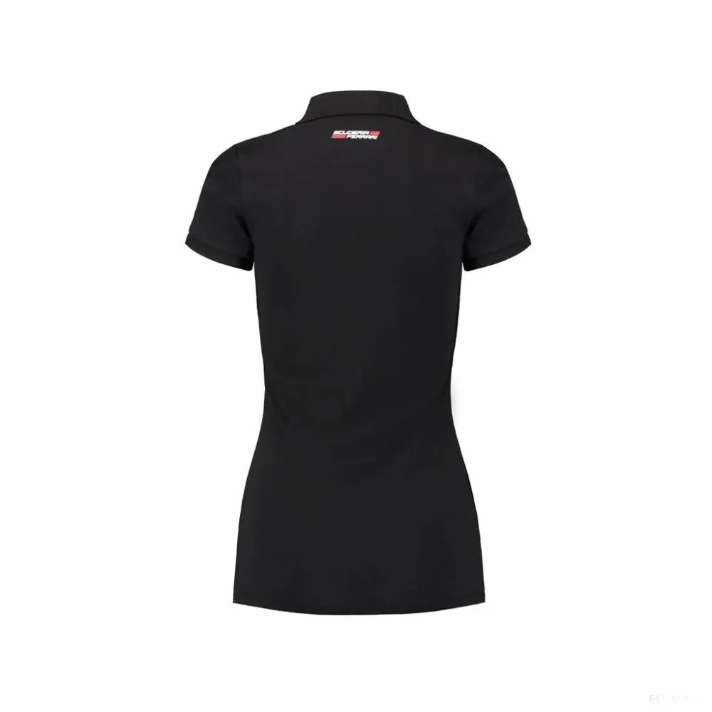 Ferrari Womens Polo, Classic, Black, 2018