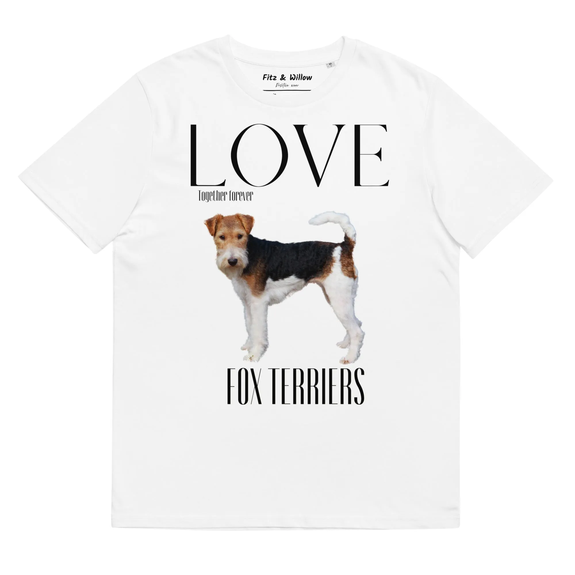 Fox Terrier lovers organic cotton t-shirt