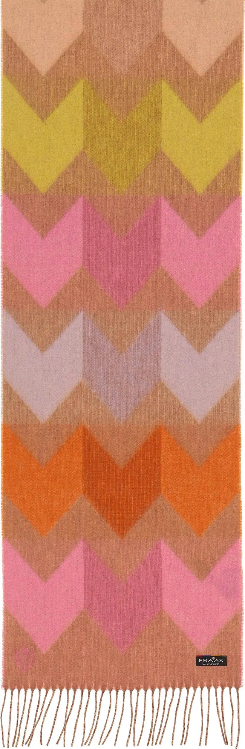 FRAAS - The Scarf Company - Chevron Zig Zag Eco: Grey