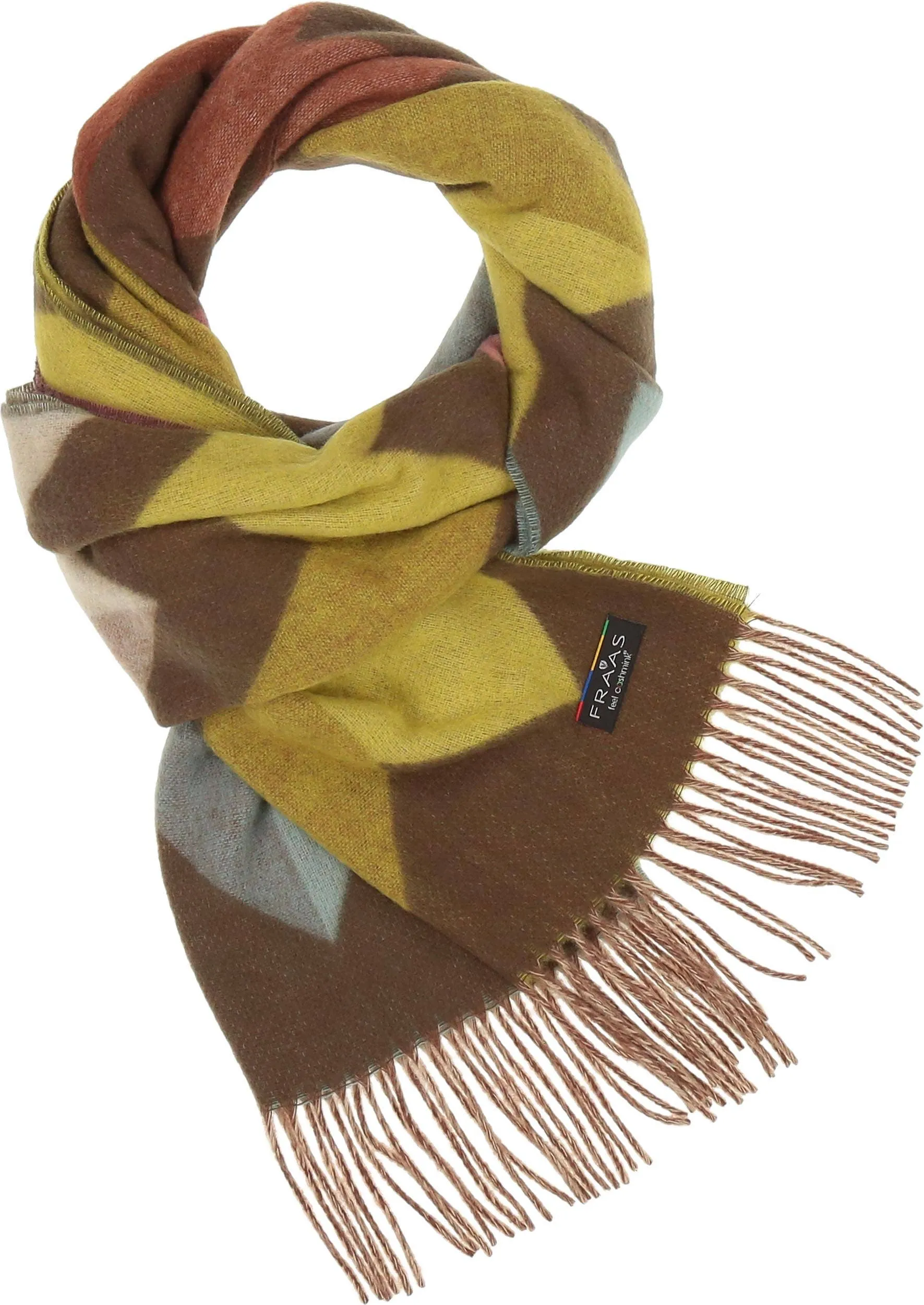 FRAAS - The Scarf Company - Chevron Zig Zag Eco: Grey