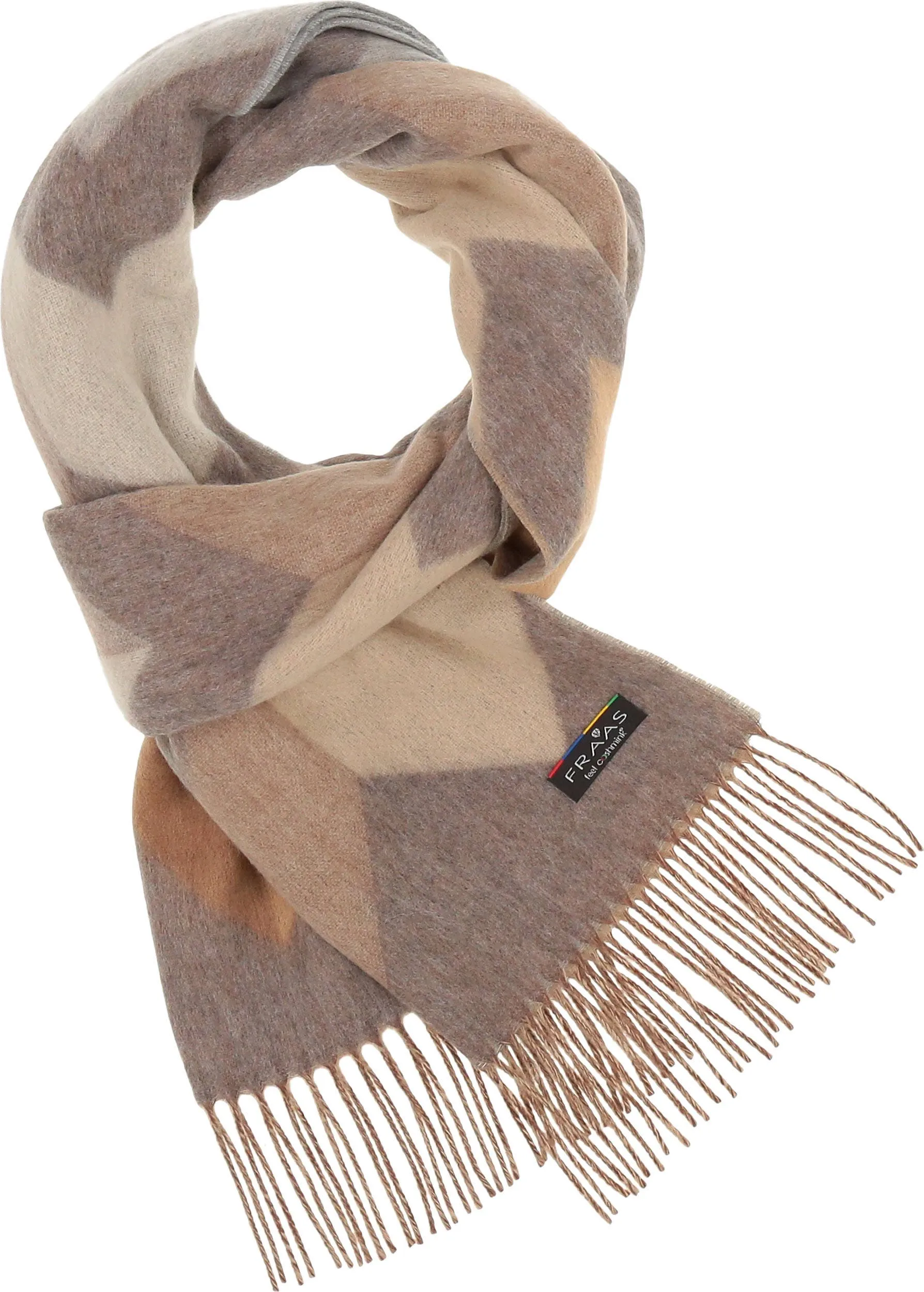 FRAAS - The Scarf Company - Chevron Zig Zag Eco: Grey