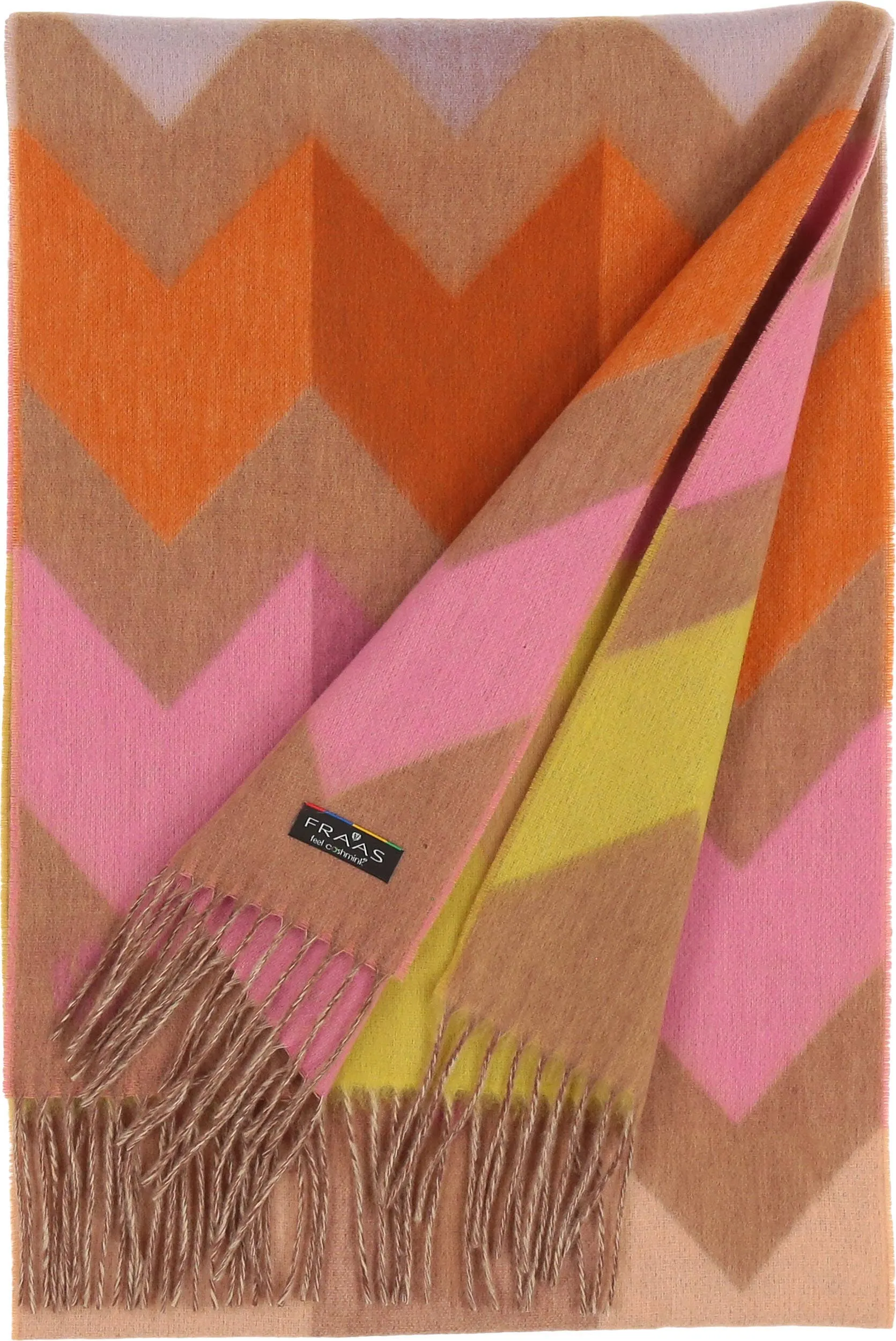 FRAAS - The Scarf Company - Chevron Zig Zag Eco: Grey
