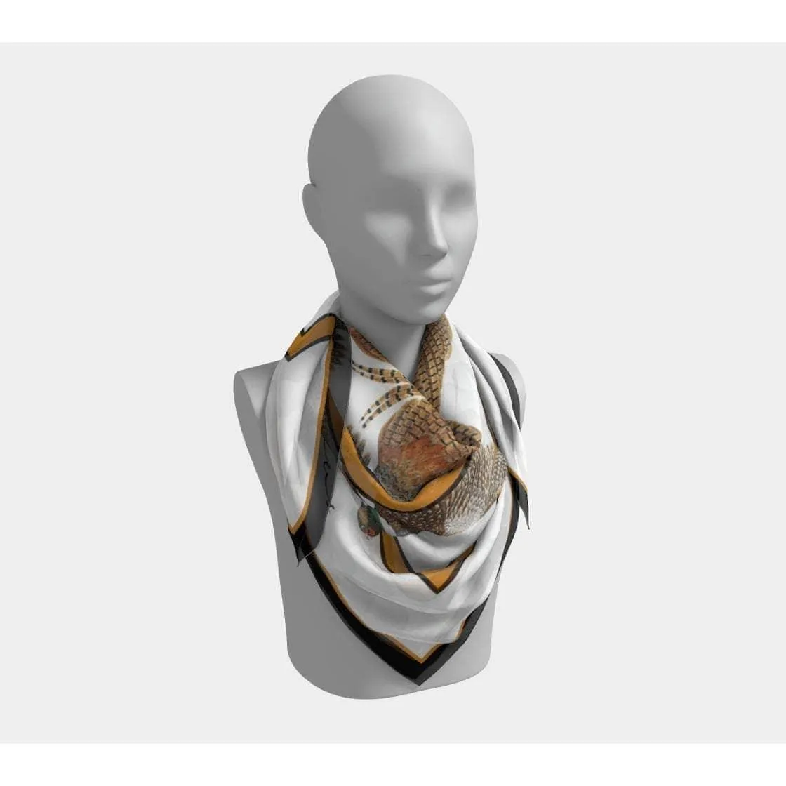 Frances - Silk Square Scarf