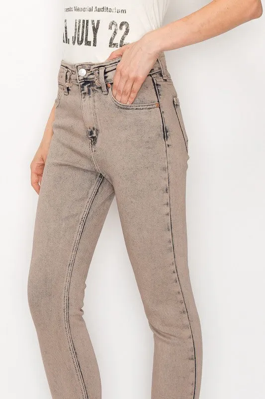 High Rise Stretch Skinny Jeans
