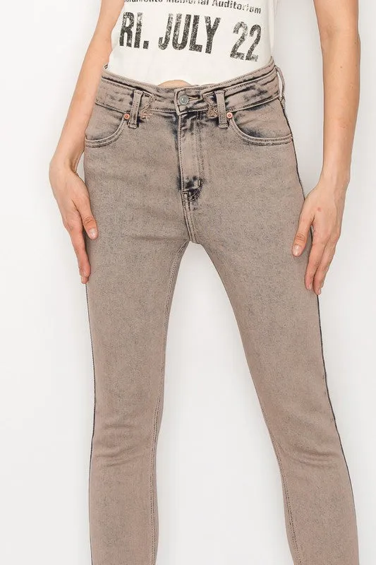 High Rise Stretch Skinny Jeans