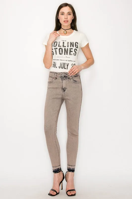 High Rise Stretch Skinny Jeans