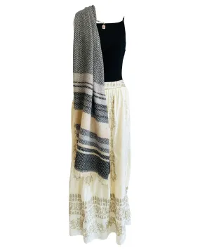 IKENA SHAWL smoke