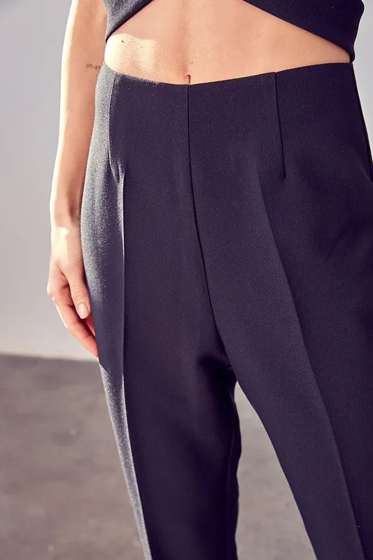 It Girl High Waisted Slim Pants