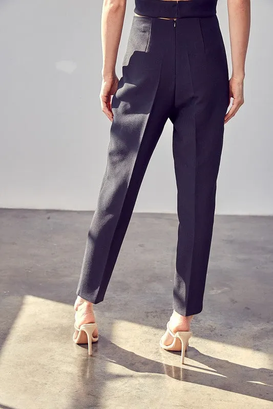 It Girl High Waisted Slim Pants