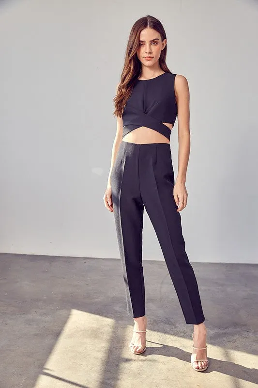 It Girl High Waisted Slim Pants