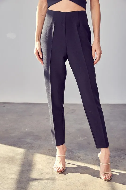 It Girl High Waisted Slim Pants