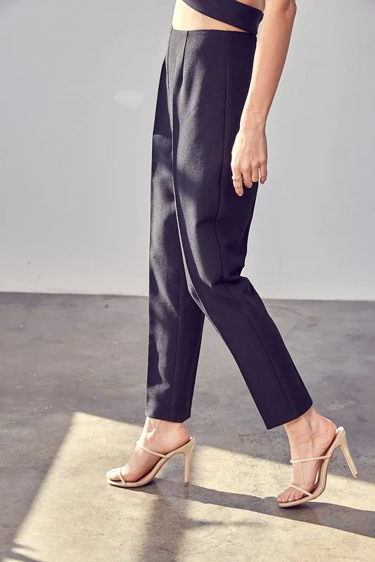 It Girl High Waisted Slim Pants