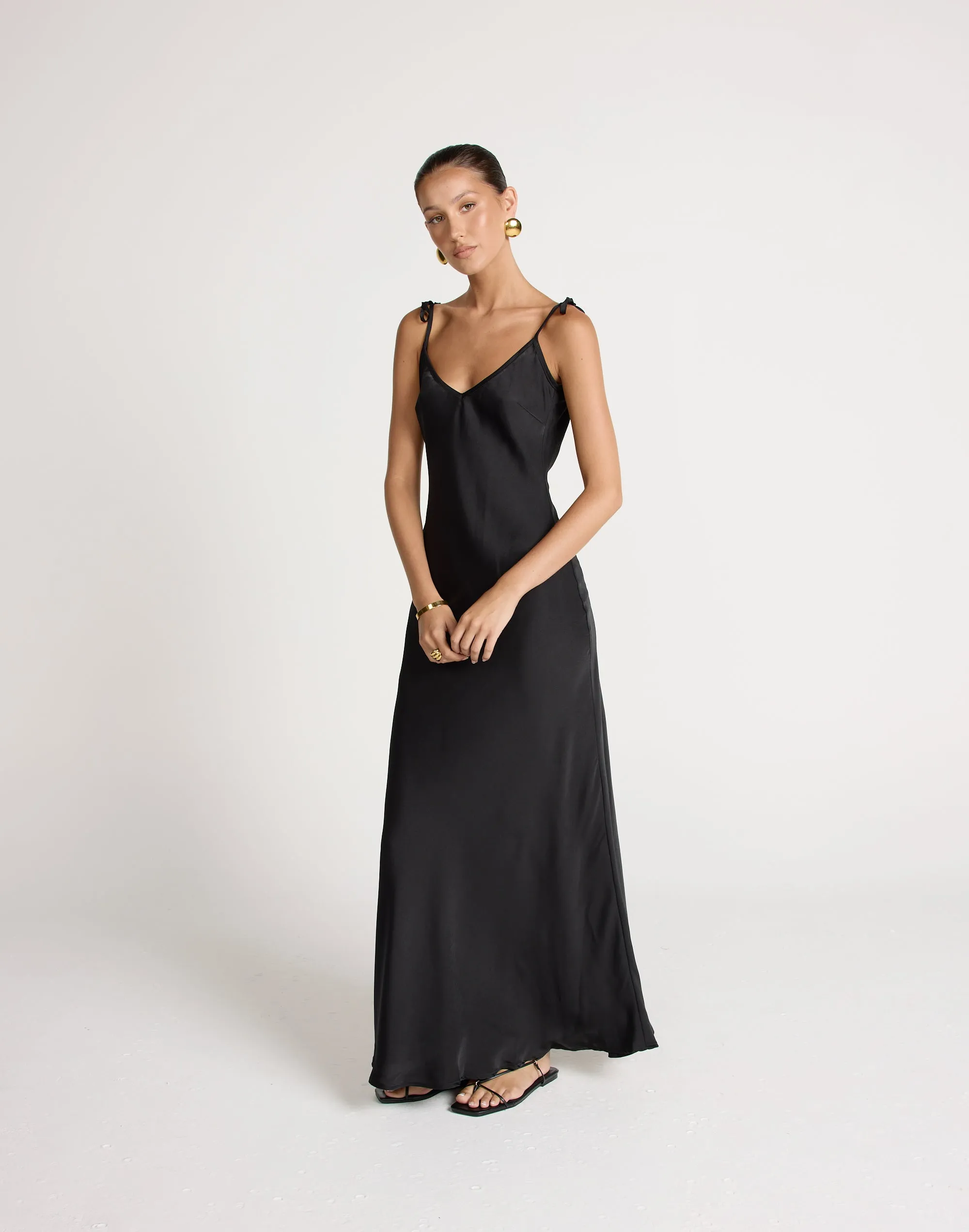 Jorjia Maxi Dress (Black)