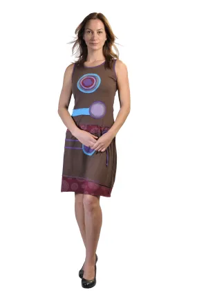 ladies-summer-sleeveless-sun-dress-with-multicolored-patch-sn1272