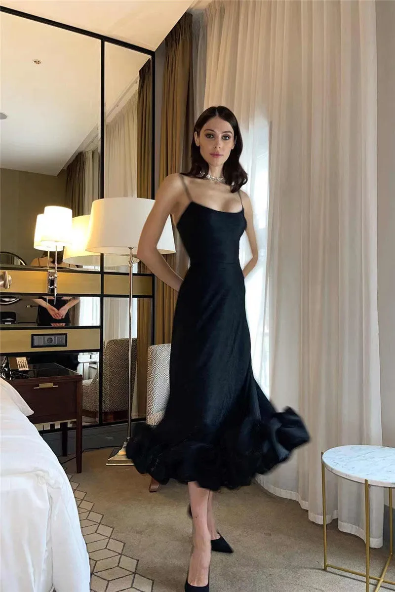 Сlara Flower Hem Sexy Midi Dress